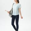 Womens Quick-Dry Loose Yoga Top With Mesh Back Breathable Short Sleeve Fitness Shirt 2026