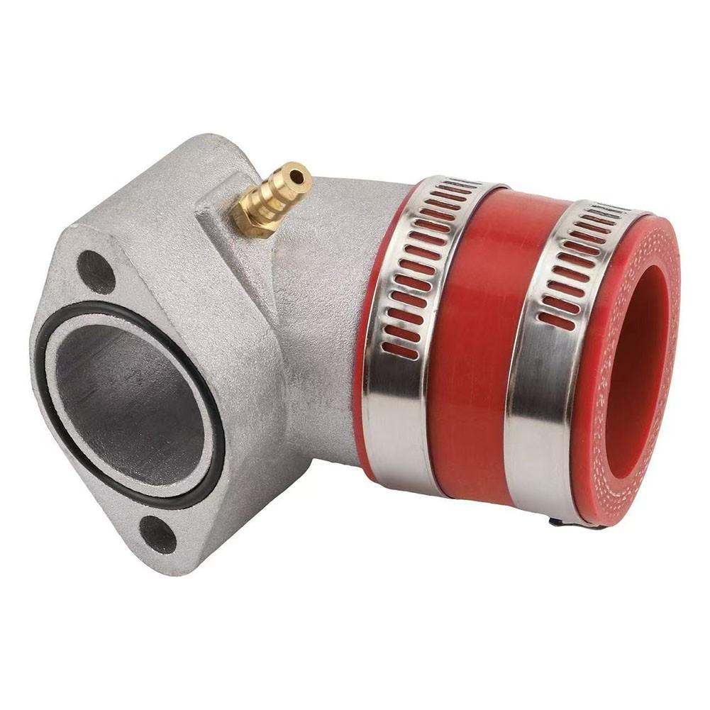 ABS Material Intake Manifold Motorcycle Carburetor Red