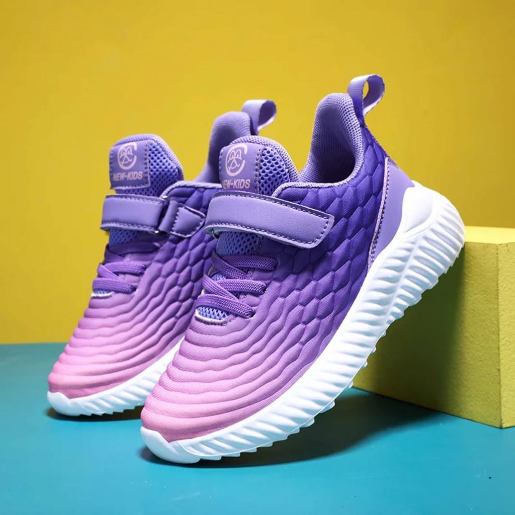 Brand Fashion Kids Girls Shoes Breathable Casual Sports Shoes For Boys Running Shoes Lightweight Children Tennis Sneakers 2024