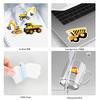 10/25/50pcs Cartoon Truck Transports Stickers for Bedroom Teachers Decals Scrapbook Stationery Laptop Fridge Suitcase Phone