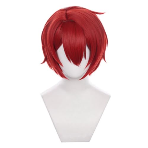 Парик Суоу Цукаса из Ensemble Stars с сеткой, Аксессуар для косплея, Мерч, Для фотосессии, Мероприятие, Костюм на Хэллоуин