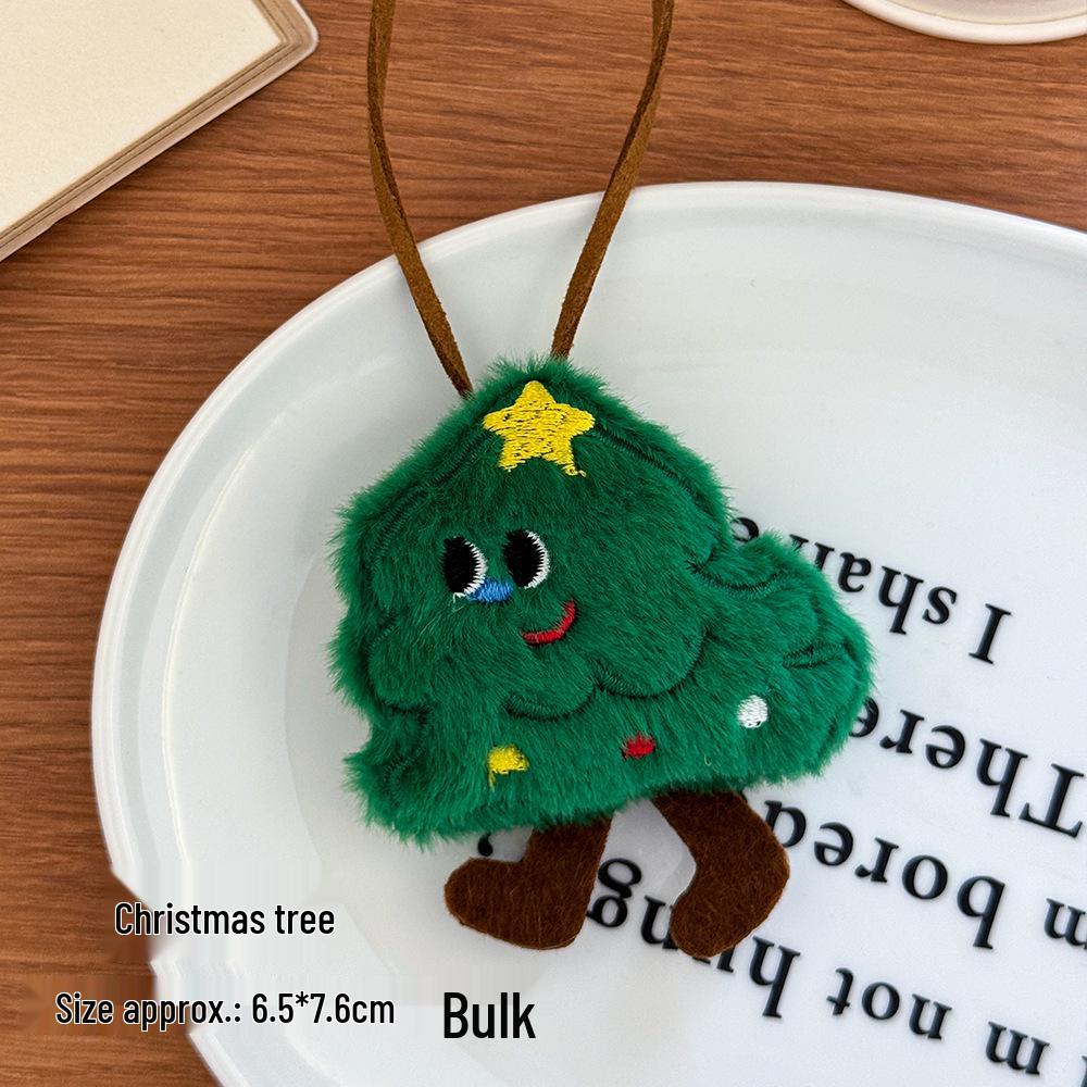 

Рождественская мультяшная кукла плюшевое украшение брелок - милая мягкая игрушка подарок