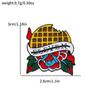 Sci-fi Horror American TV Series Enamel Pin Red Cannibal Flowers Christmas Lights Mug Brooches Lapel Badge Jewelry Gifts