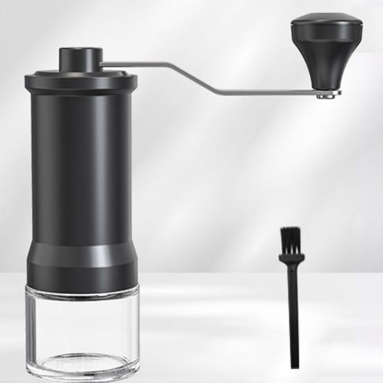 Mini Manual Coffee Grinder with 40 Adjustable Settings Portable Hand Coffee Bean Mill Conical Burr Grinder for Travel Camping Office Espresso