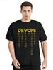 Camiseta La Definición Real de DEVOPS Devops Friki de la Informática Programador Divertida Sarcástica Genial Linda Camiseta de Programación Tops