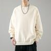 Unisex 450G Fleece Oversized Sweatshirt – Long Sleeve, Round Neck, Ideal for Autumn and Winter