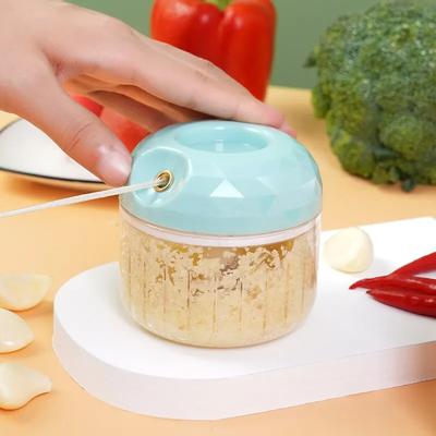 1pc Multi-Funktion Hand Ziehen Knoblauch Presse Masher Haushalt Dauerhaft Grinder Mini Manuelle Ziehen Zerkleinern Küche Zubehör