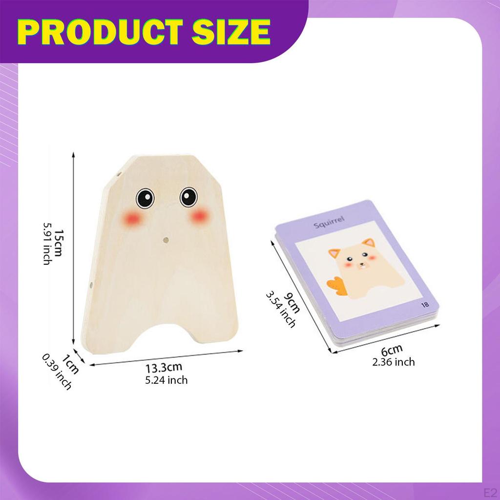 Wooden Animal Puzzle Toys Cute Educational for Kids Ages 35 Boys Girls