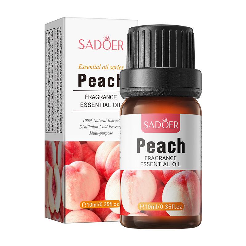 SADOER Aromatherapy Essential Oil Sakura Mint Vanilla Fragrance Massage Soothing Skin Care One Bottle Multi-Use Essential Oil