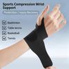 1/2Pcs Sports Compression Wrist Support Adjustable Wrap Perfect For Badminton Tennis Basketball Table Tennis Injury Recovery