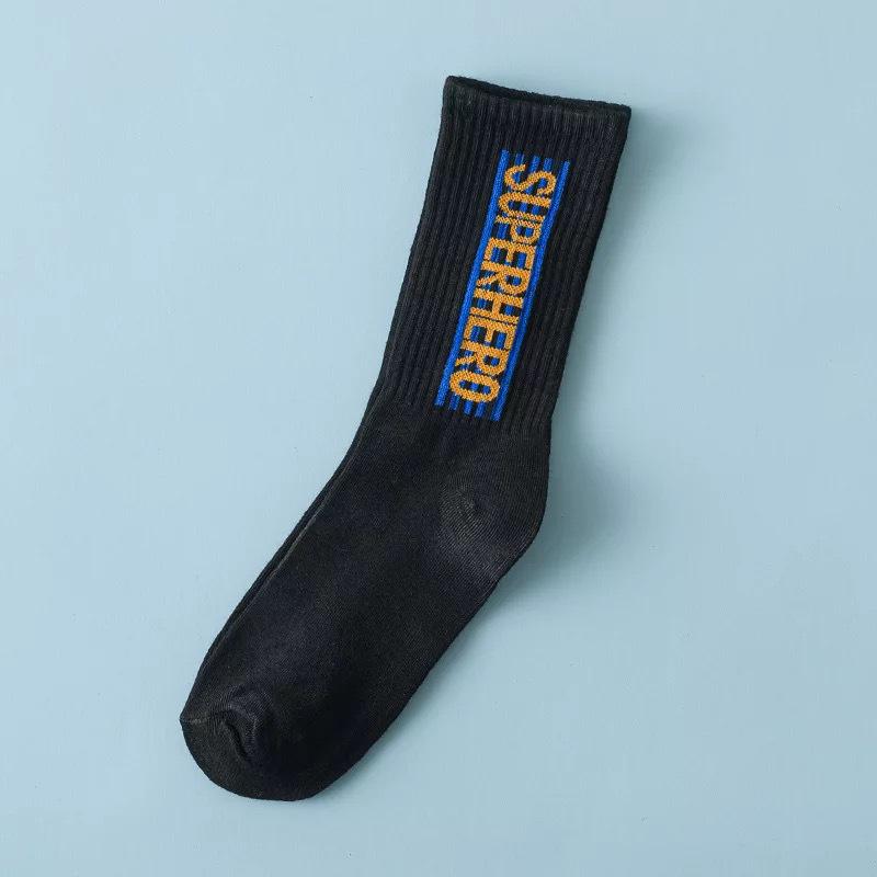 Unisex Trendy Knee-High Basketball Cotton Socks for Men and Women - Spring, Autumn, Winter
