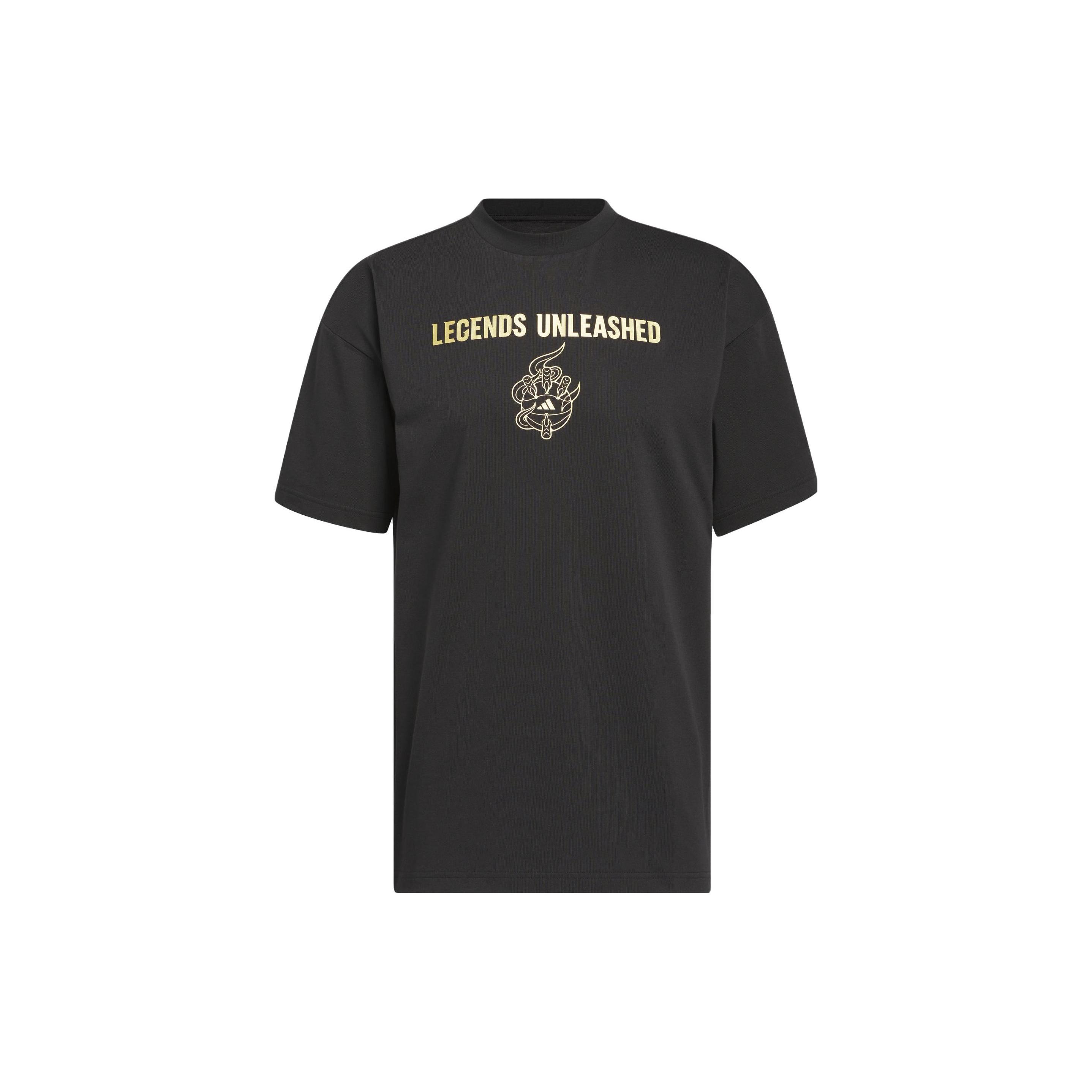 adidas Basketball Select T-Shirts Black Men s IN2471 L