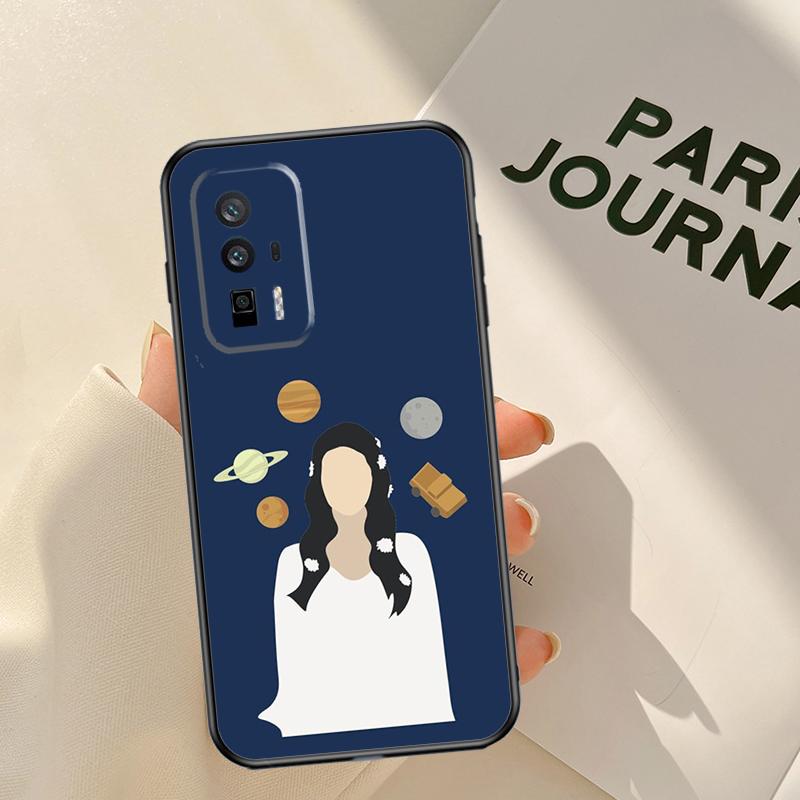 Lana Del Rey Case For Xiaomi 14 15 Ultra 13T 14T 15T Pro 17 Pro Max POCO X7 Pro X3 X5 X6 F5 F6 F7 F8 Coque