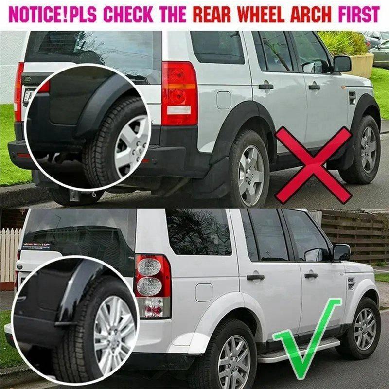 For Land Rover Discovery 4 LR4 2009-2017 4PCS Front Rear Mudguard Fender Splash Mudflap Accessories