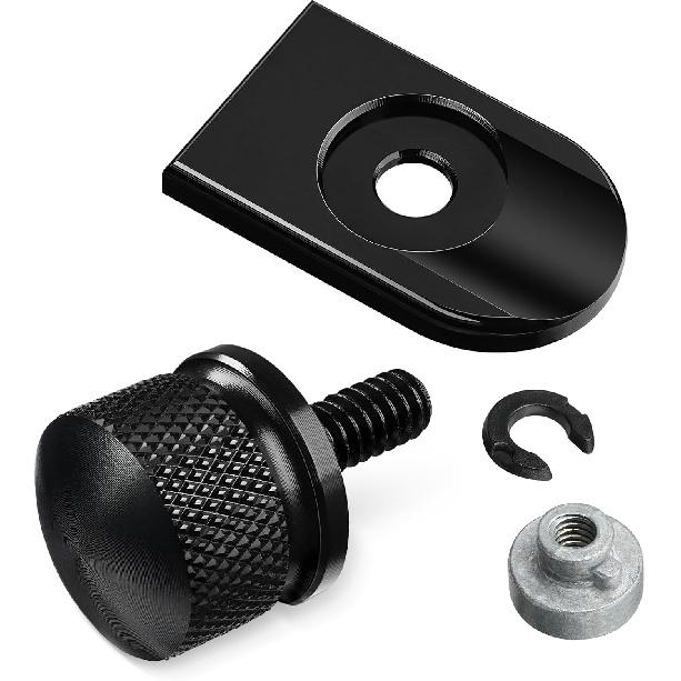 Amazicha Seat Bolt Tab Screw Mount Knob Cover Fit For Harley Davidson Fender 1997-2024