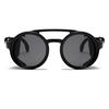 New Rivet Sunglasses For Men And Women Retro Metal Studded Frame Unisex Punk Eyewear Uv400 Protection Party Shades