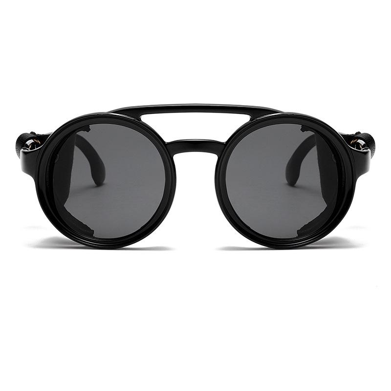 New Rivet Sunglasses For Men And Women Retro Metal Studded Frame Unisex Punk Eyewear Uv400 Protection Party Shades