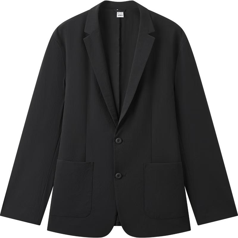 Semir Men's Casual Stretch Notch Lapel Blazer
