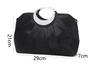 SUNSPOT Party Large Clutch Wedding Large Bag, Bag, Bag, Handbag, Women's, 3-Way (Black)