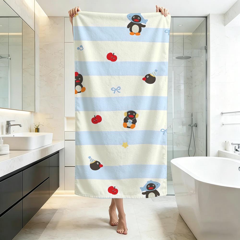 Cute P-PinguS Towel Five-Star Hotel Quality Eco-Friendly Ultra Soft Thick Towels & Beach Towels