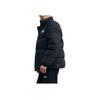 Vans FW22 Solid Color Logo Print Zipper Stand Collar Loose Down Jacket Unisex Outerwear Black VN000913BLK
