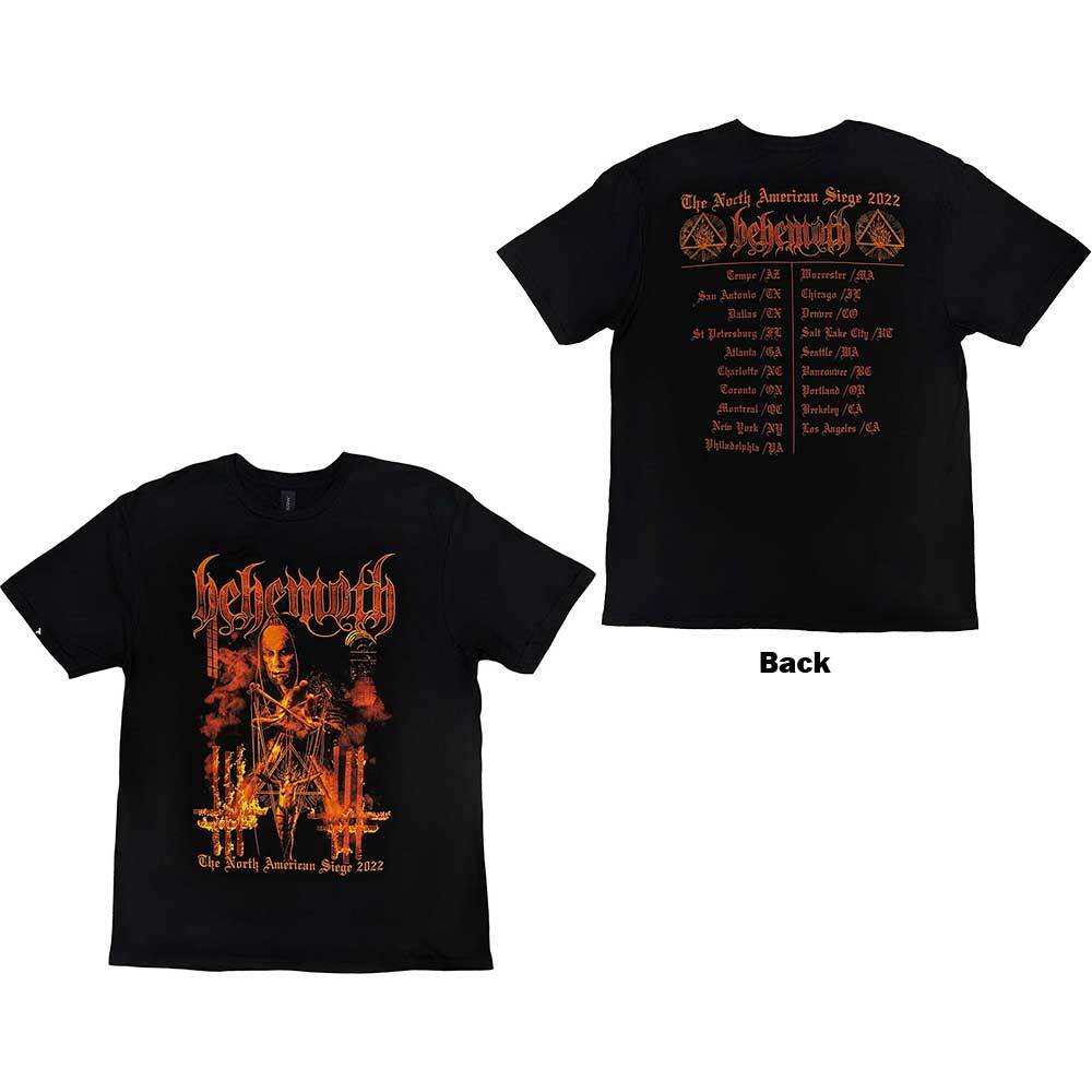 Behemoth North American Tour  22 Puppet Master T-Shirt Black New Unisex T-Shirt XL