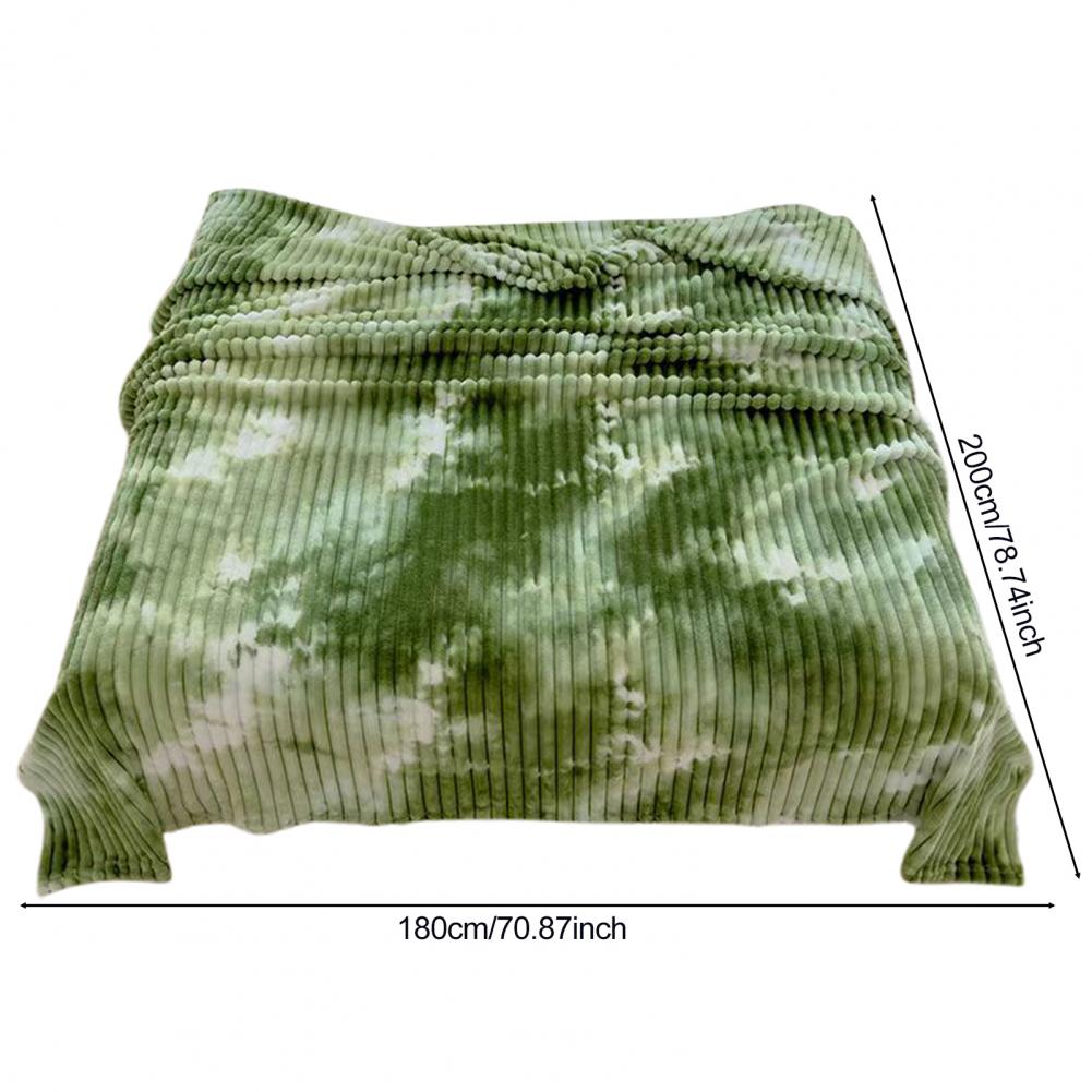 Furry Throw Blanket Fluffy Thick Bubble Blanket Cozy Warm Striped Plush Blanket For Couch Sofa Bedroom Living Room Winter Use