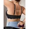Ladies Plus Size Front Buckle Bra Women Lace Spaghetti Bra