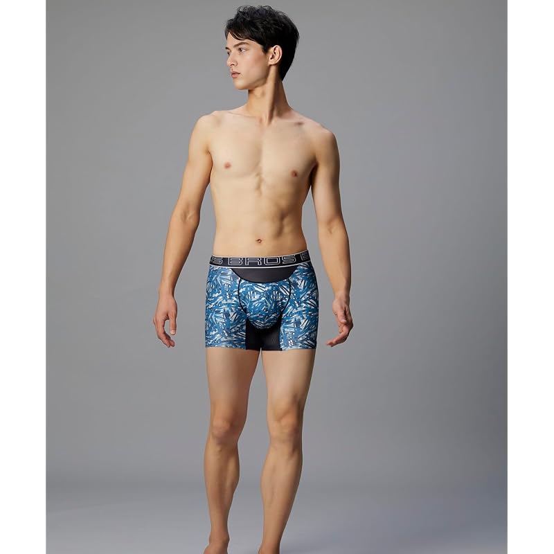 [Bros by Wacoal Men] Boxer Briefs, Sweat-wicking, Quick-drying, Breathable, Closed Front, GT3910, Men's, Size M