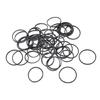 Pack Of 50 Cassette Tape Drive Belt Assortment Recorder Rubber Belts 1.2mm Width For Recorder Maintenance 30-40mm Fold