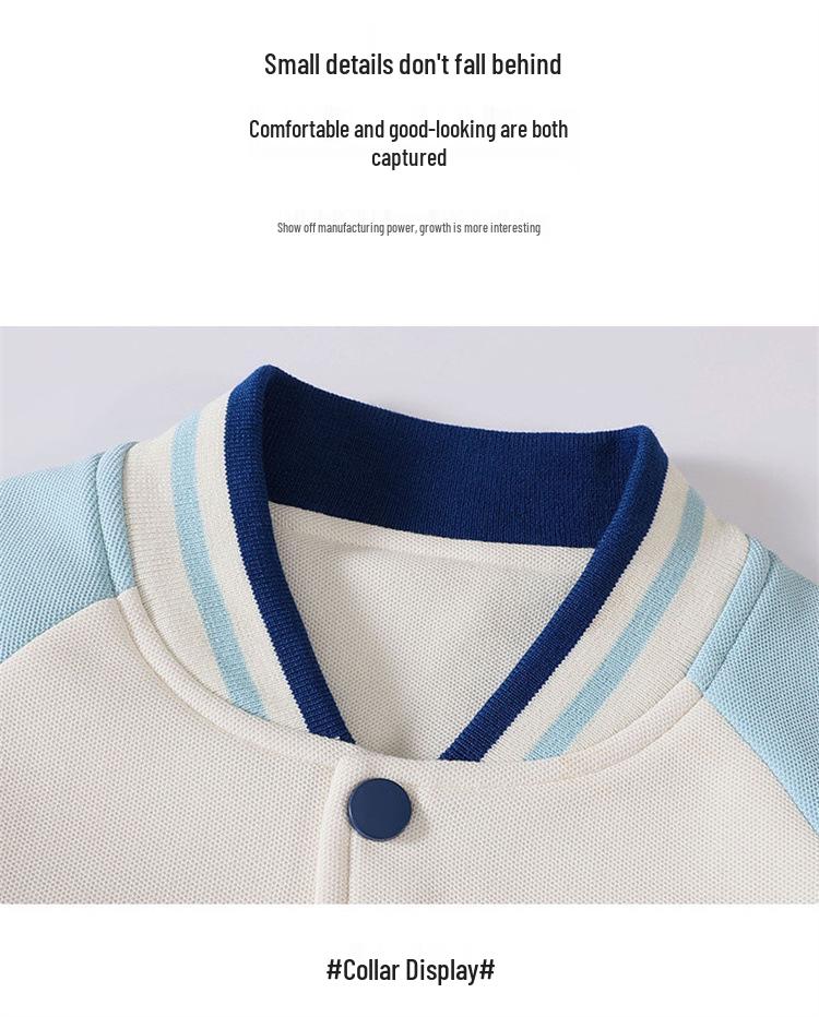 Children's Fleece-lined Windproof Outdoor Uniform Set for Kindergarten & Elementary (Autumn/Winter)