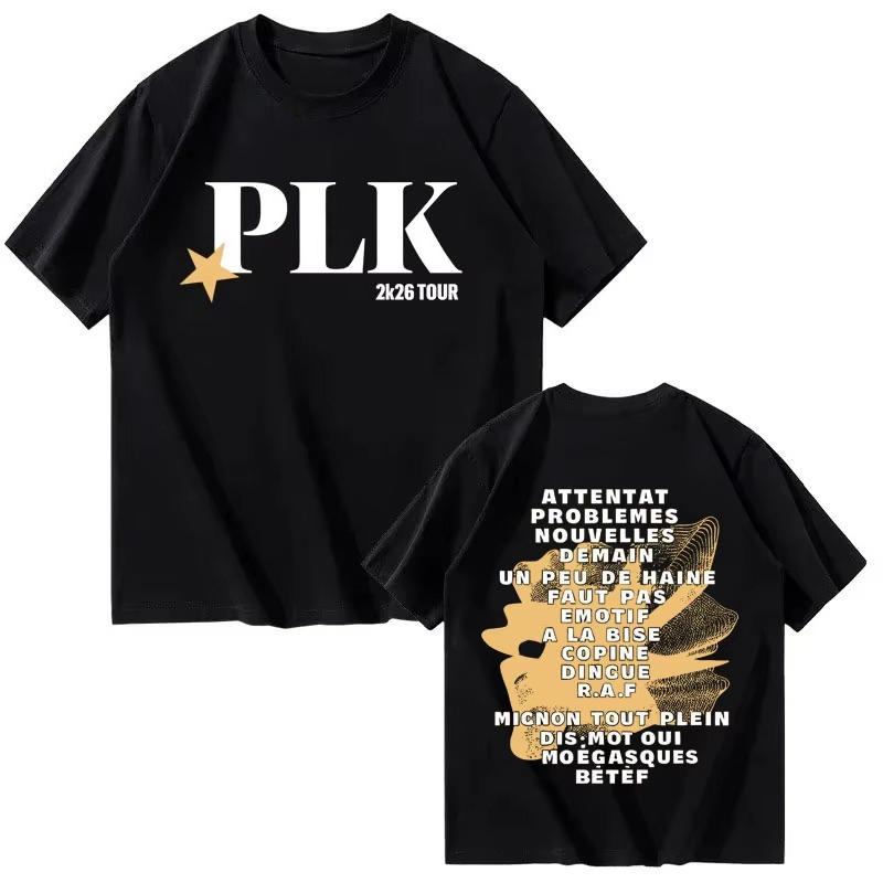 Rapper PLK 2026 Spring summer Trendy Graphics Tshirt Mens Womens Clothing Fashion Tshirts Casual Short Sleeves Top Streetwear