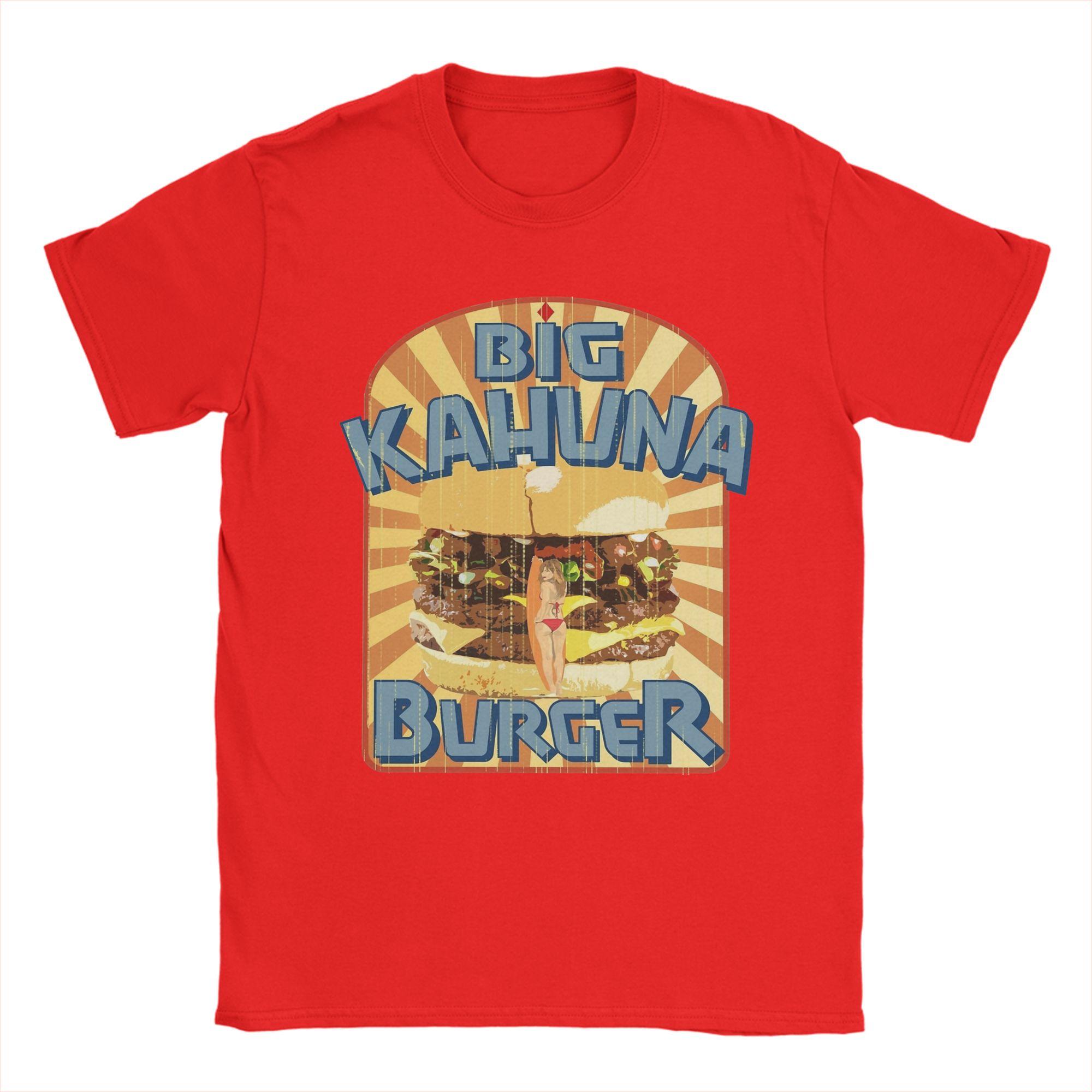 

Pulp Fiction The Big Kahuna Burger TShirts Unisex Quentin Tarantino Cotton Tees Crew Neck Short Sleeve T Shirt Gift Idea Clothing S