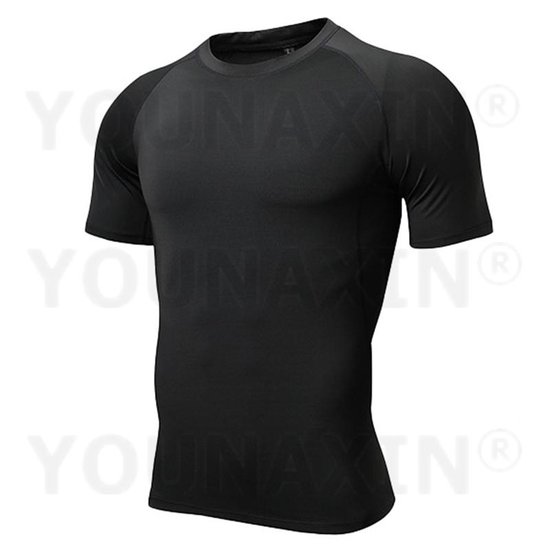 Men s Short Sleeves T-Shirts Basketball Sports Gym Fitness Running Top Outdoor Skinny Color Spelling Sportswear S M L XL 2XL 3XL S 1136₽