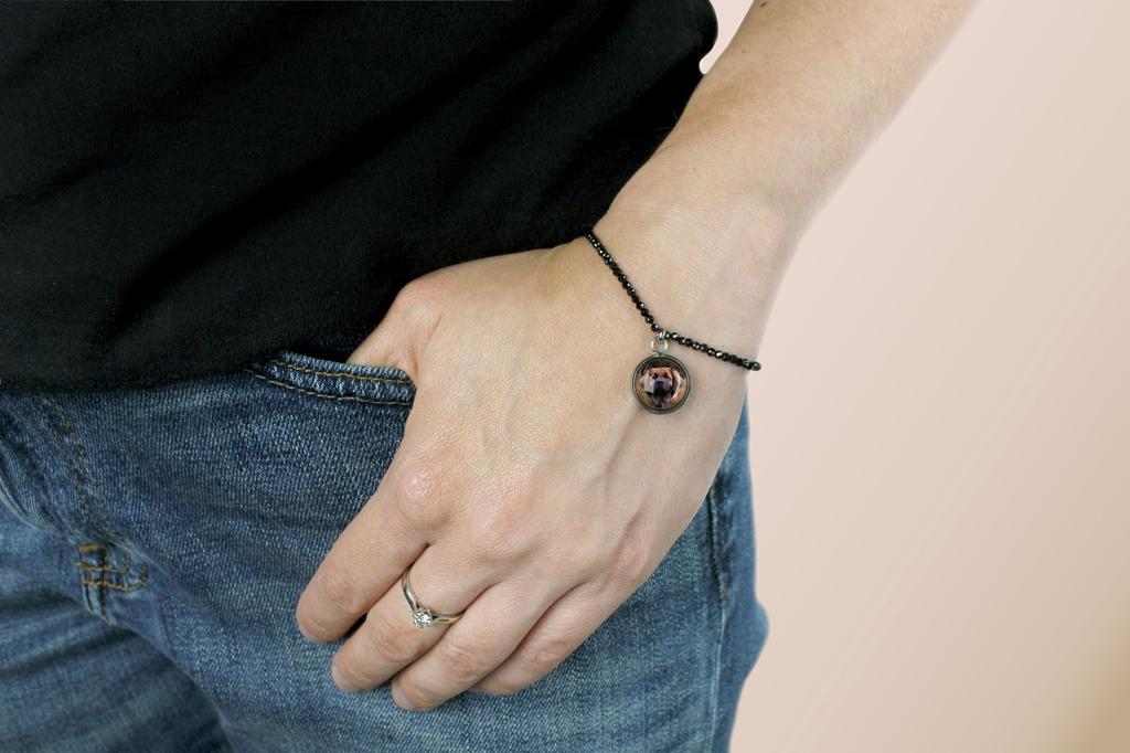 Akita, Akita Inu – Bracelet with your photo handmade, unique jewelry – Design 05 | Art-Dog