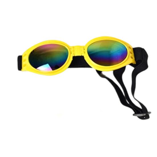 Skládací sluneční brýle pro mazlíčky Psí sluneční brýle s nastavitelným popruhem Ochrana proti UV záření Brýle pro mazlíčky Větruodolné brýle pro malé a střední psy a kočky