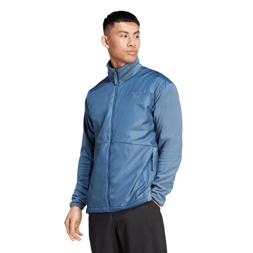Adidas Mens Terrex Multi Wind Resistant Fleece Jacket