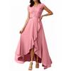 Fashion Ladies Lace Dress Banquet Dress Long Skirt Party Evening Dress Bridesmaid Dress