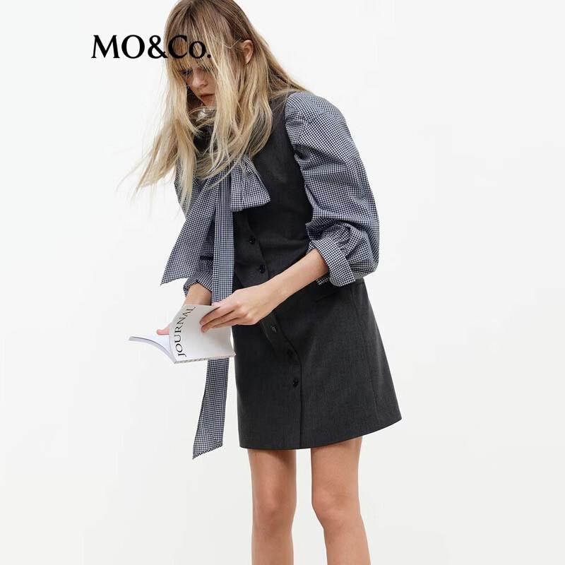 MO&Co. Women's Striped Suit Dress