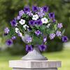 Silk Material Artificial Silk Flowers UV Resistant Faux Silk Morning Glory Flowers Artificial Trumpet Flower Wedding Decoration
