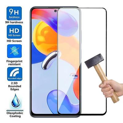 100D Anti-Butst Tempered Glass For Xiaomi Redmi 12C 10A 10C 11 Prime Screen Protector Note 10 12 10T 11T 11R 11SE 11E Pro Glass