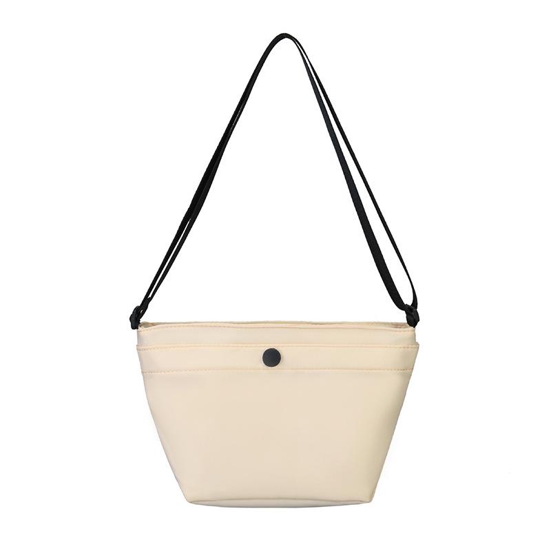 

Маленькая сумка Женская сумка-мессенджер Универсальная ins Мини водонепроницаемая нейлоновая сумка Простая сумка через плечо U home такая же сумка бежевый