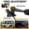 Hand-cranked Metal Bell Finger Sand Ball Finger Rattle Car Vent Cymbal Car Air Conditioning Vent Cymbal Drum
