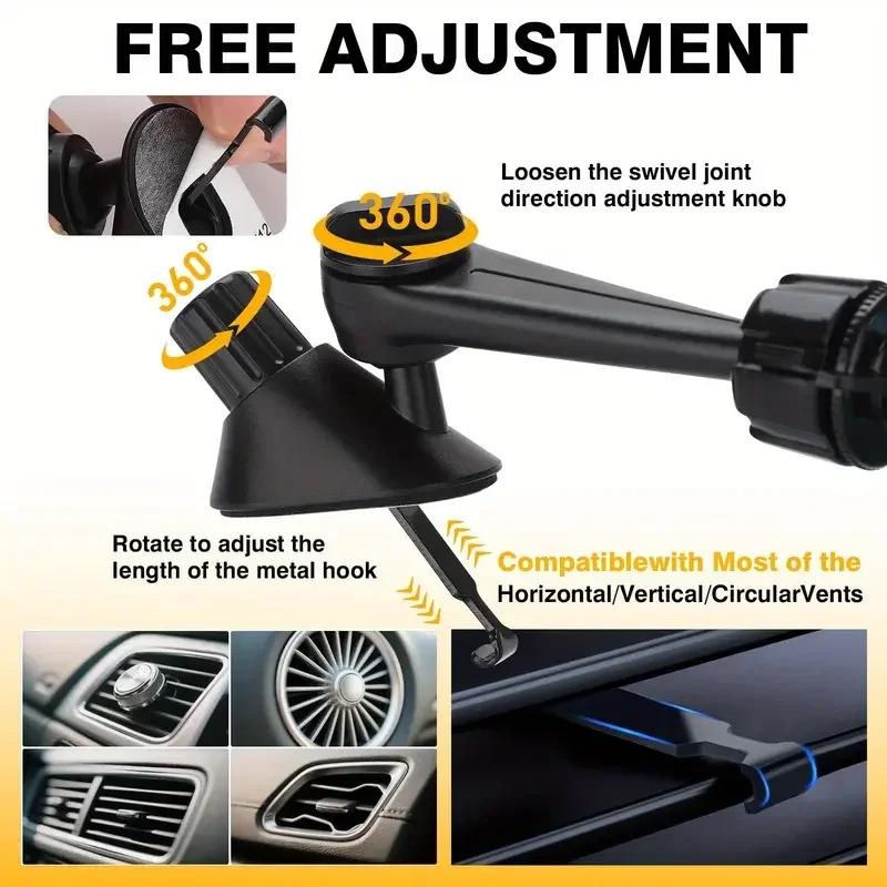Hand-cranked Metal Bell Finger Sand Ball Finger Rattle Car Vent Cymbal Car Air Conditioning Vent Cymbal Drum