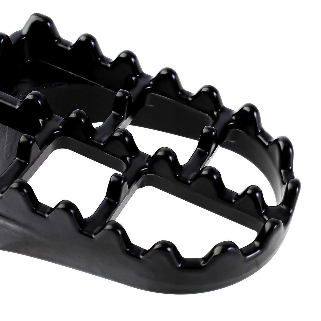 QAZAKY Svart Aluminium Fotpinne Vila Fotstöd Fotpinnar XR50 XR50R XR70R XR70R XR80R