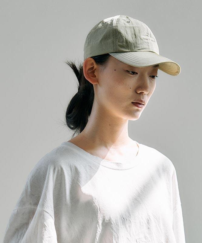 Sseodeupeulojegteu Soft Nylon Ball Cap Khaki