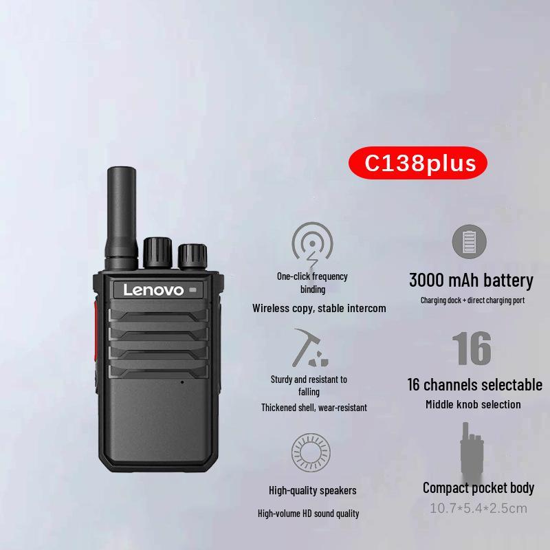 Compatible with Lenovo C138/C12+/CL229/CL680 Walkie-Talkie: National Network Card Outdoor Handheld Radio