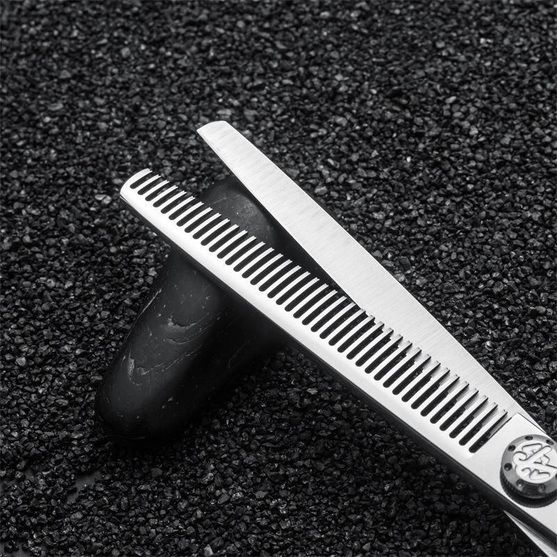 7.0 Forbici da Parrucchiere Professionale di Alta Gamma, Forbici da Parrucchiere, Forbici a Denti Piatti, Set di Forbici Sfoltitrici, Forbici da Capelli