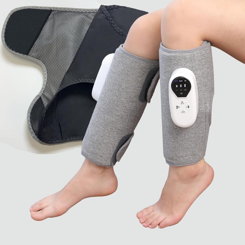 SENPPLE New Calf Air and Washable Inner Calf USB 3 3 Temperature Pack of Care Pressure, Vibration, Heat. Cover. Relaxer. Cordless, Rechargeable,