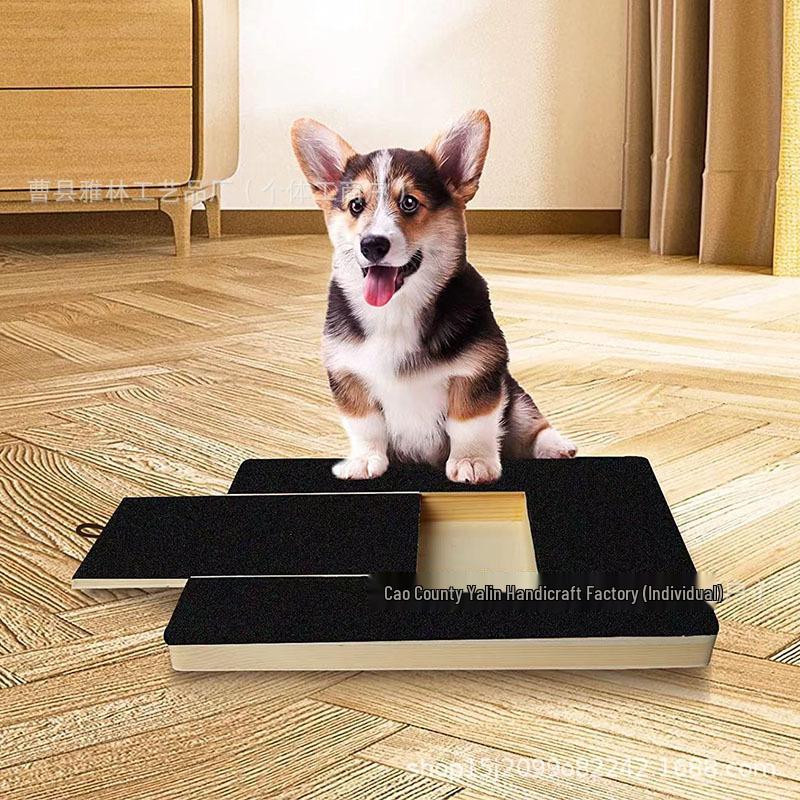 Durable Dog Paw Scratch Board & Food Box Toy